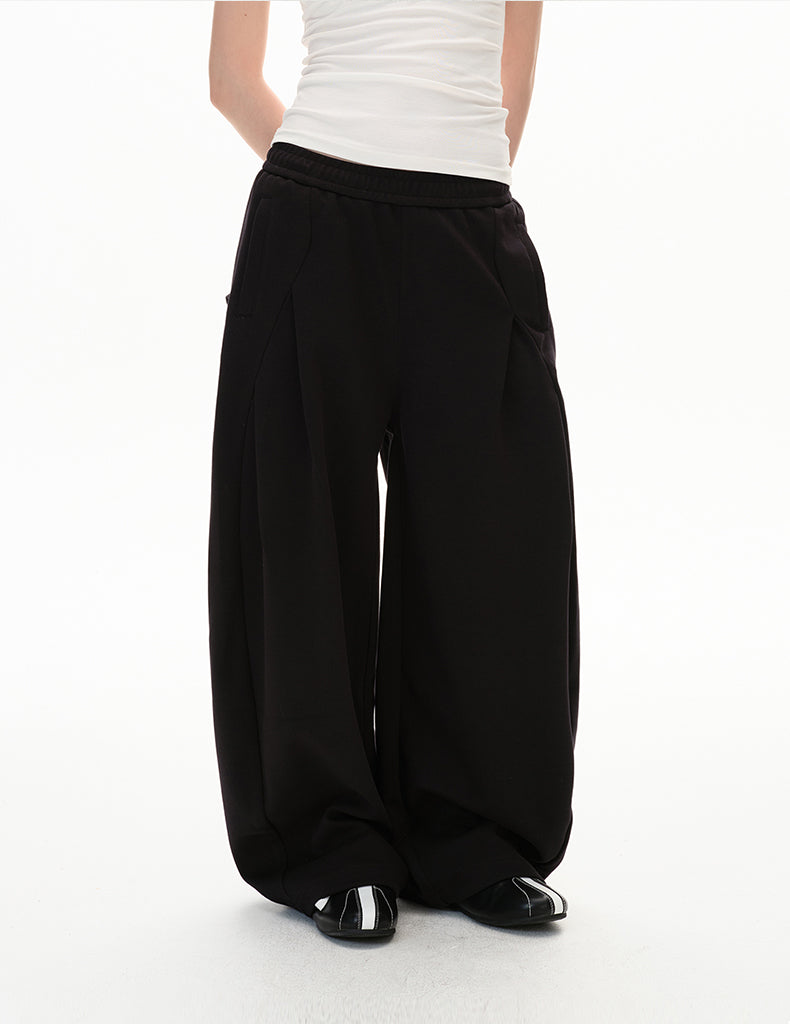 MADWITCH WRINKLE SLUNG TROUSERS #CK6631