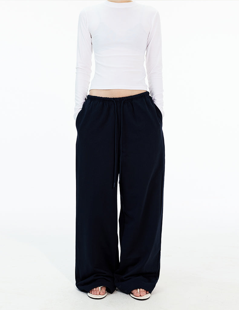 MADWITCH DRAWSTRING STRAIGHT LEG SWEATPANTS #CK6910
