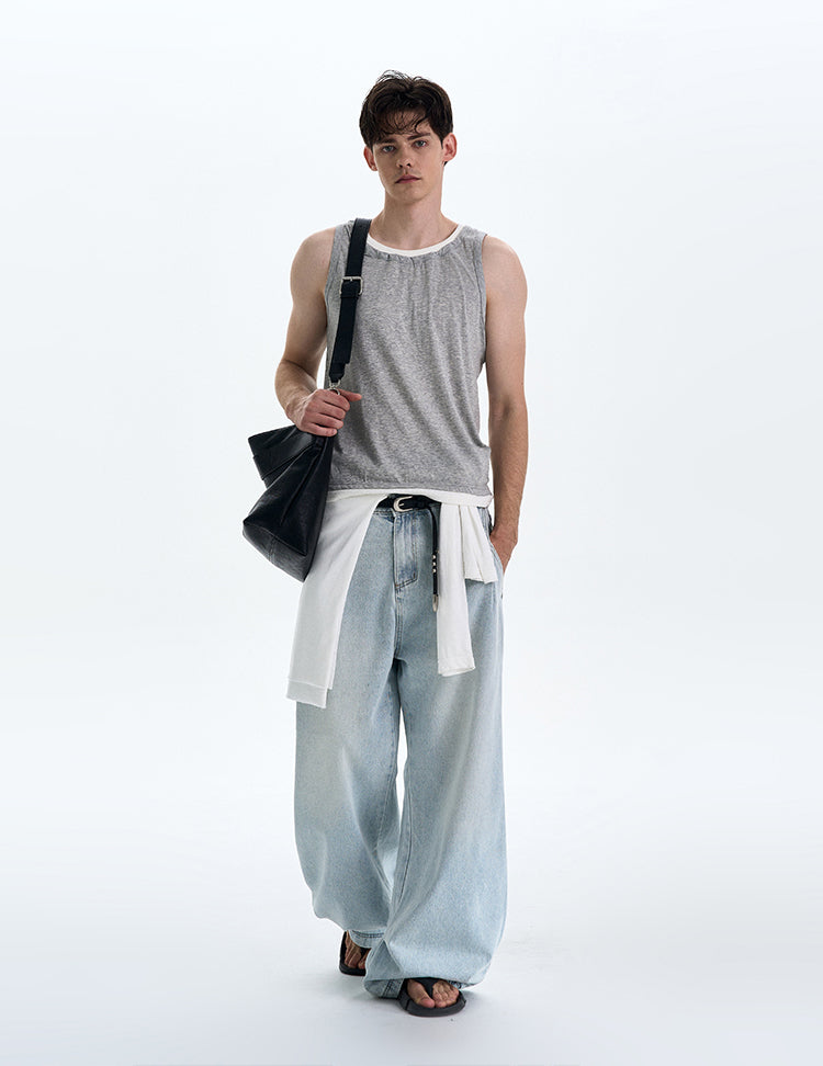 MADWITCH SUMMER SLEEVELESS TANK TOP #0327