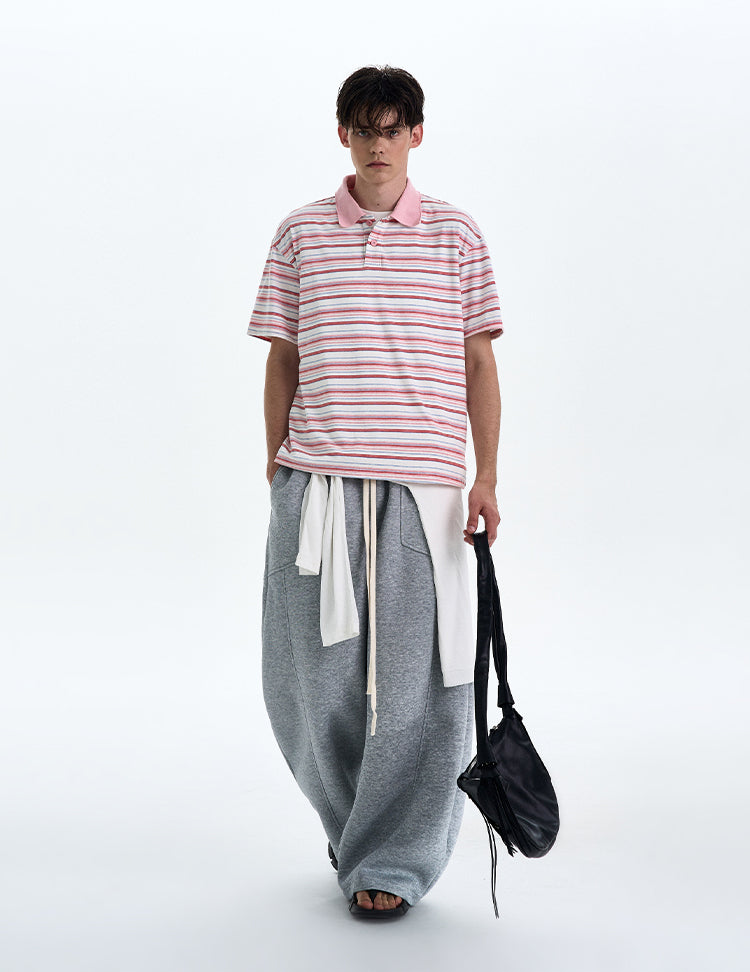 MADWITCH COLORBLOCK POLO SHIRT #C036
