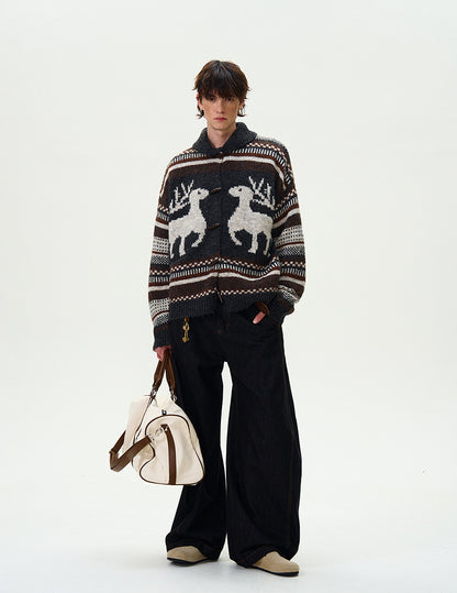 MADWITCH FAIR ISLE KNITTED SWEATER #72317