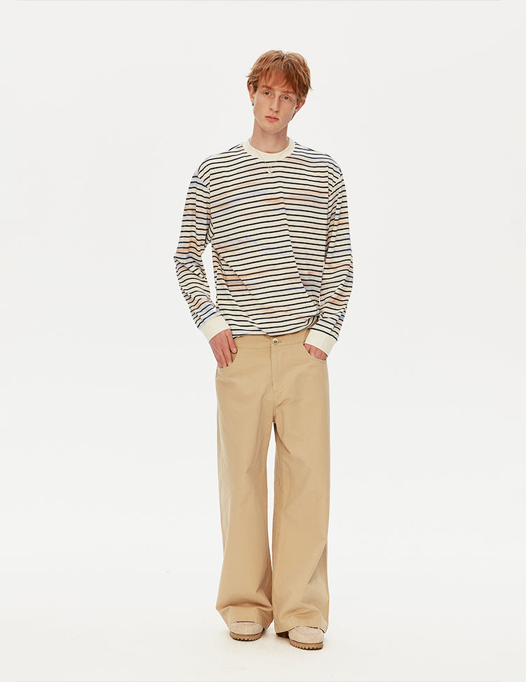 MADWITCH STRIPE LONG SLEEVE TEE #26009