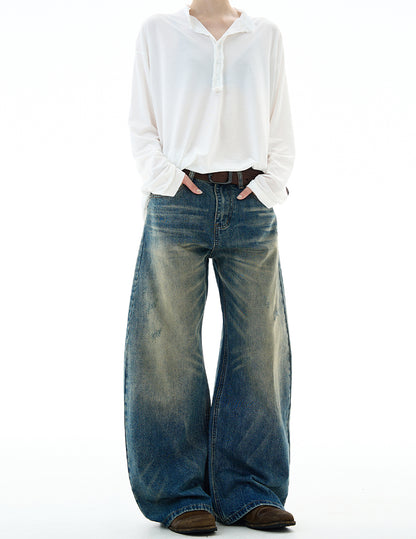 MADWITCH UNISEX CLASSIC RETRO DENIM JEANS #G6868