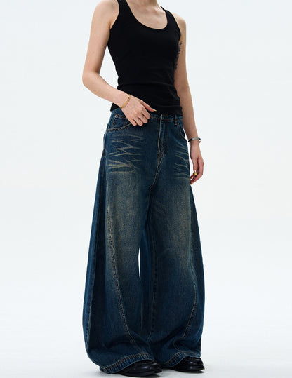 MADWITCH WIDE-LEG LOOSE JEANS #WHOA084