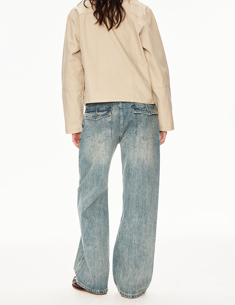 MADWIT VINTAGE HIGH STREET JEANS #CK5587