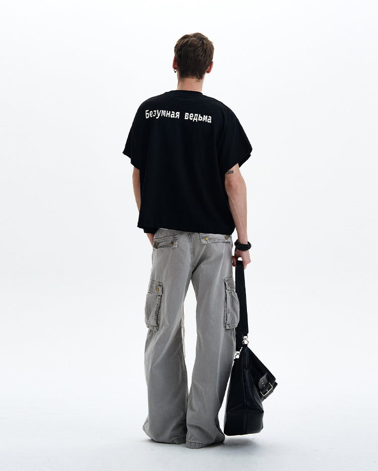 MADWITCH MINIMAL BASIC TEE #MD4185