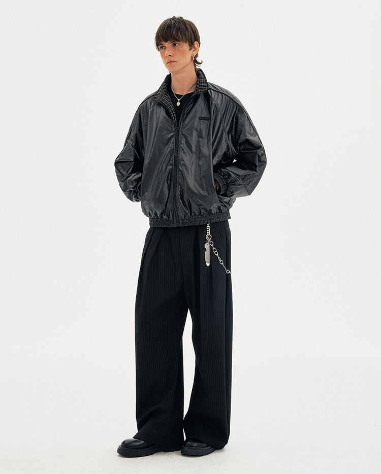 MADWITCH REVERSIBLE CHECK COAT #CW1281