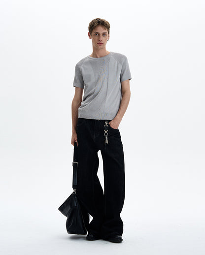 MADWIT OLD MONEY KNIT TEE #DD3330