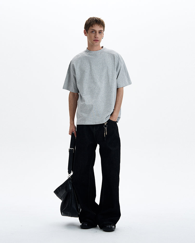 MADWITCH MINIMAL COLLAR TEE #241301