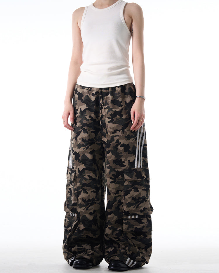 MADWITCH CAMO CARGO PANTS #RK174