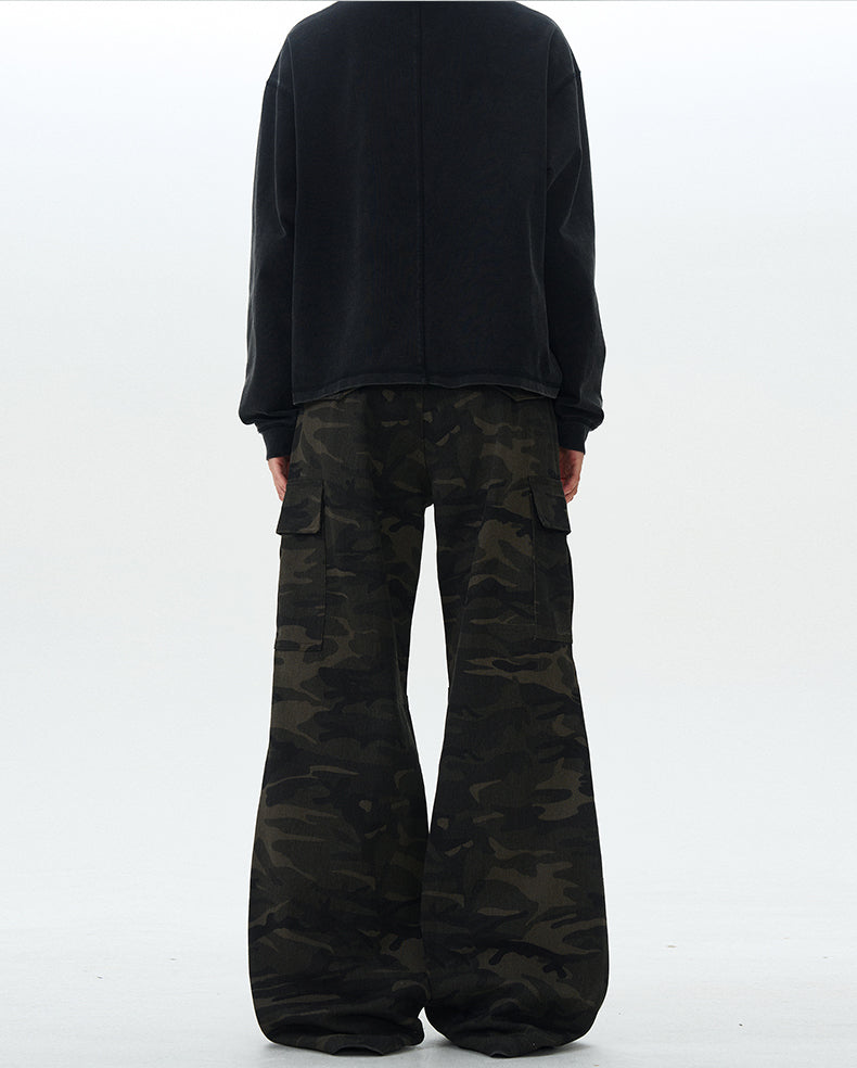 MADWITCH AMERICAN-STYLE CAMO CARGO PANTS #G1050