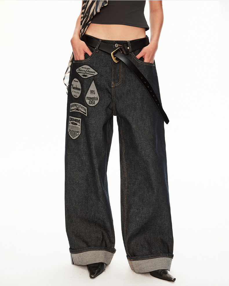 MADWIT HIGH STREET STRAIGHT JEANS #GPC3609