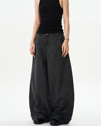 MADWITCH SABER-CUT MINIMALIST CARGO PANTS #WHOA086