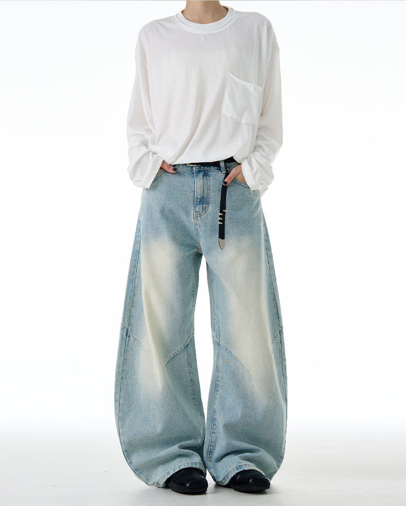 MADWITCH DRAPE WASHED DENIM #CK9615