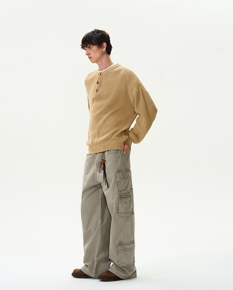 MADWITCH RETRO KNIT SWEATER #C176