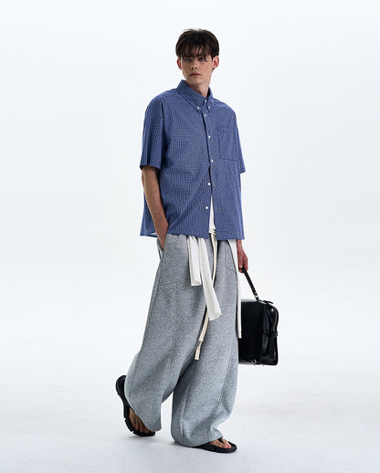 MADWITCH PREPPY PLAID SHIRT #CR216