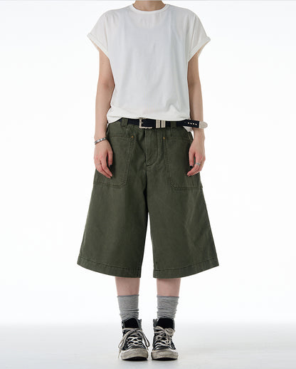MADWITCH REVERSIBLE CASUAL SHORTS #DR3165