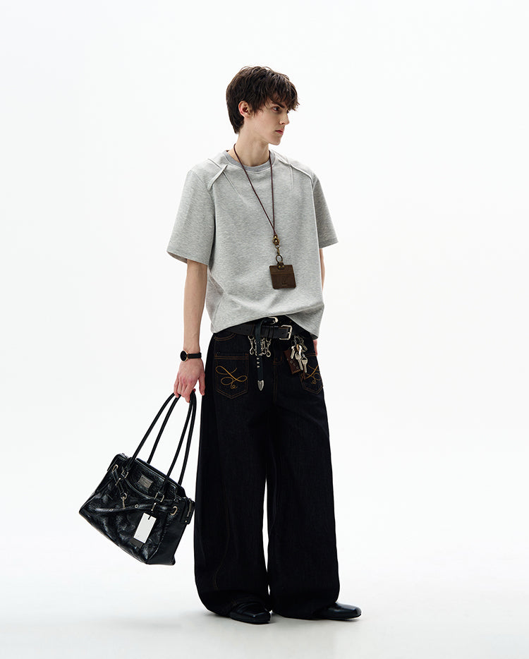 MADWITCH OVERSIZED COTTON TSHIRT #H29