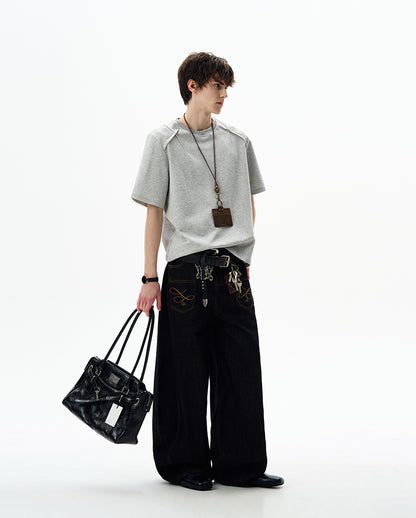 MADWITCH OVERSIZED COTTON TSHIRT #H29