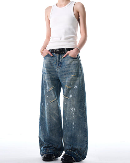 MADWITCH DISTRESSED DESIGNER JEANS #G1052