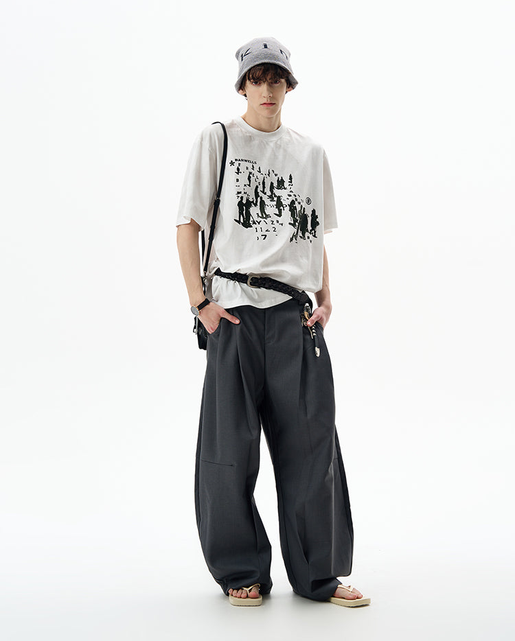 MADWITCH ARTISTIC PRINTED TEE #25707