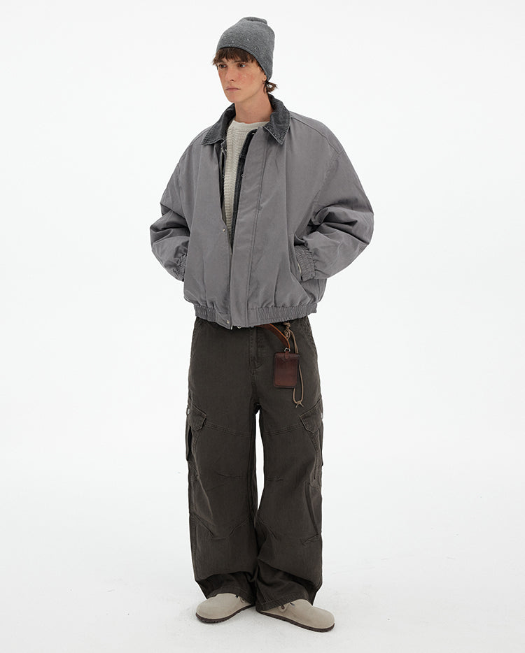 MADWITCH RETRO LAYERED PUFFER JACKET #UN25013
