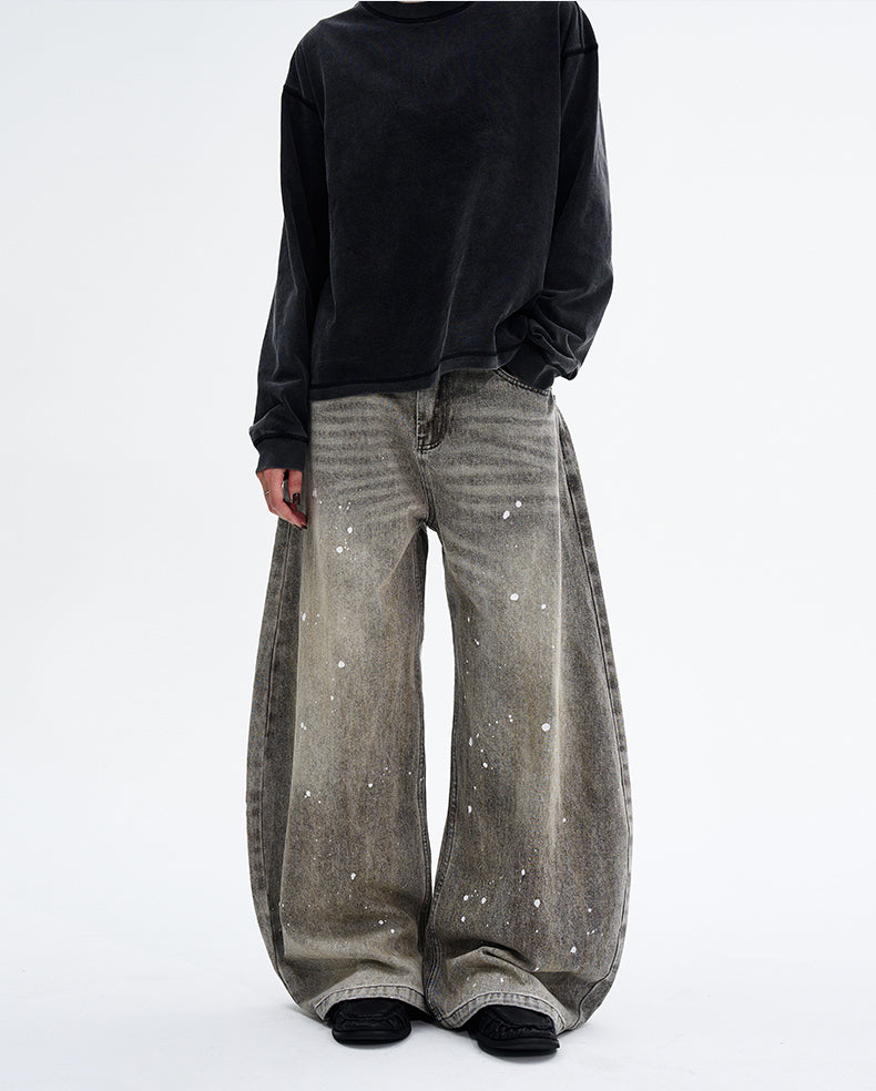 MADWITCH INK SLUNG JEANS #FX066