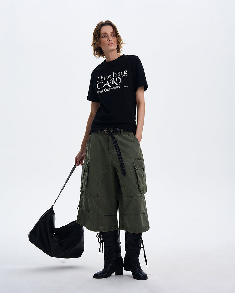 MADWITCH CREW NECK CASUAL SHORT-SLEEVE T-SHIRT #MD4125