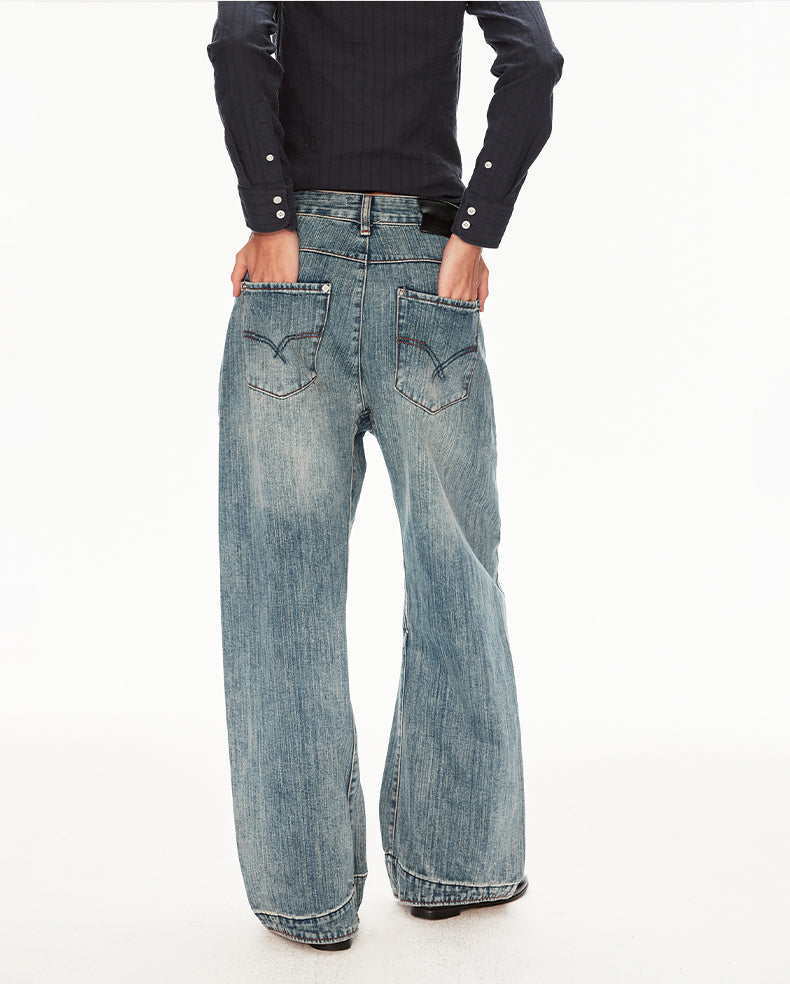 MADWIT STRAIGHT LEG JEANS #GPC5526