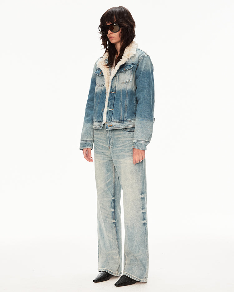 MADWITCH WASHED DENIM JACKET #DY3013