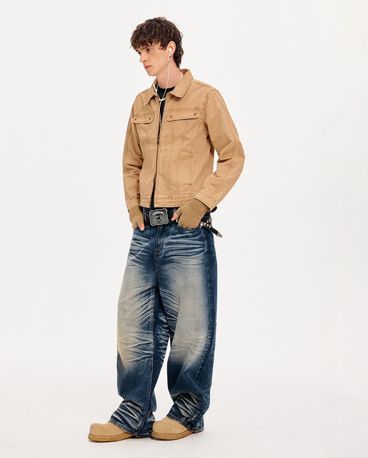 MADWITCH TAILORED WASHED WORK JACKET #CW1321
