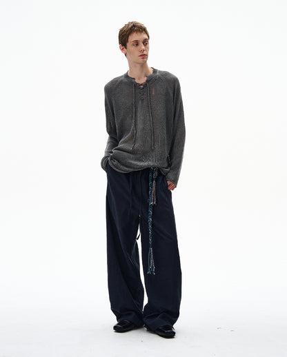 MADWITCH UNISEX EARLY FALL KNIT LONG SLEEVE #MY001-S