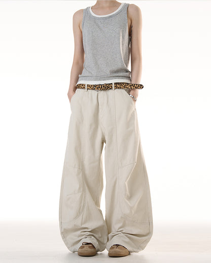 MADWITCH HIGH STREET WIDE LEG PANTS #CK6688