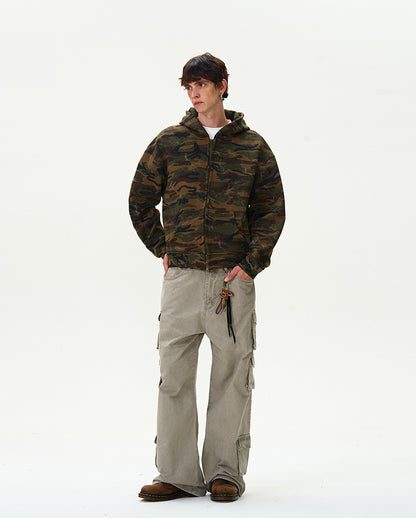 MADWITCH CAMO HOODED SWEATSHIRT #L373