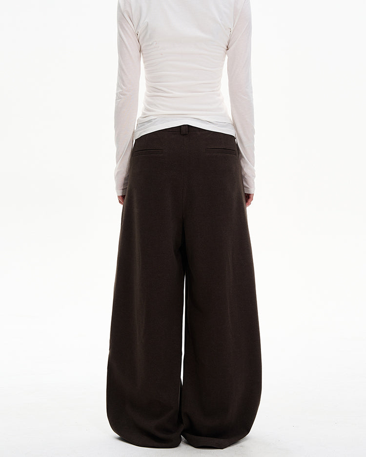 MADWITCH PLEAT DRAPE TROUSERS #UTU038