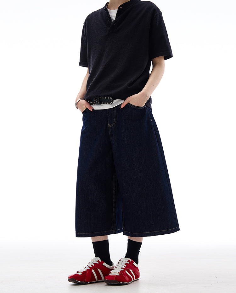 MADWITCH CLEANFIT VERSATILE SHORT DENIM #WHOA104