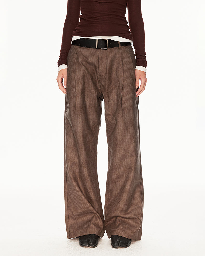 MADWIT HERITAGE PLEATED TROUSERS #GPH6937