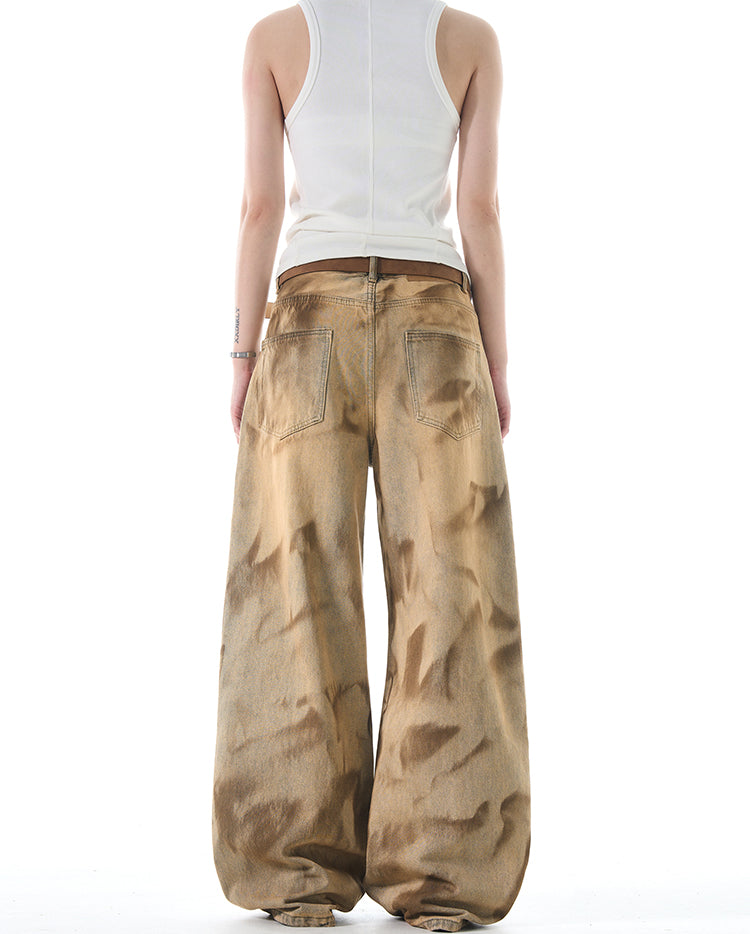 MADWITCH NICHE WASTELAND-STYLE JEANS #FX061
