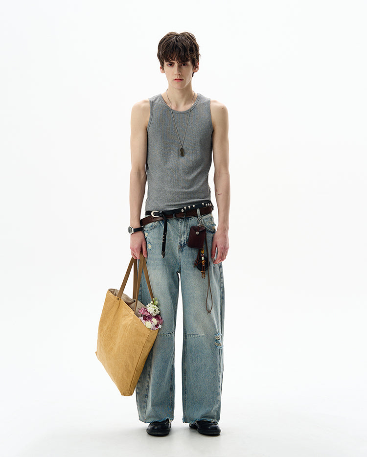 MADWITCH SLEEVELESS VEST TOP #27356
