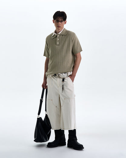 MADWITCH KNITTED SHORT SLEEVES #BN81