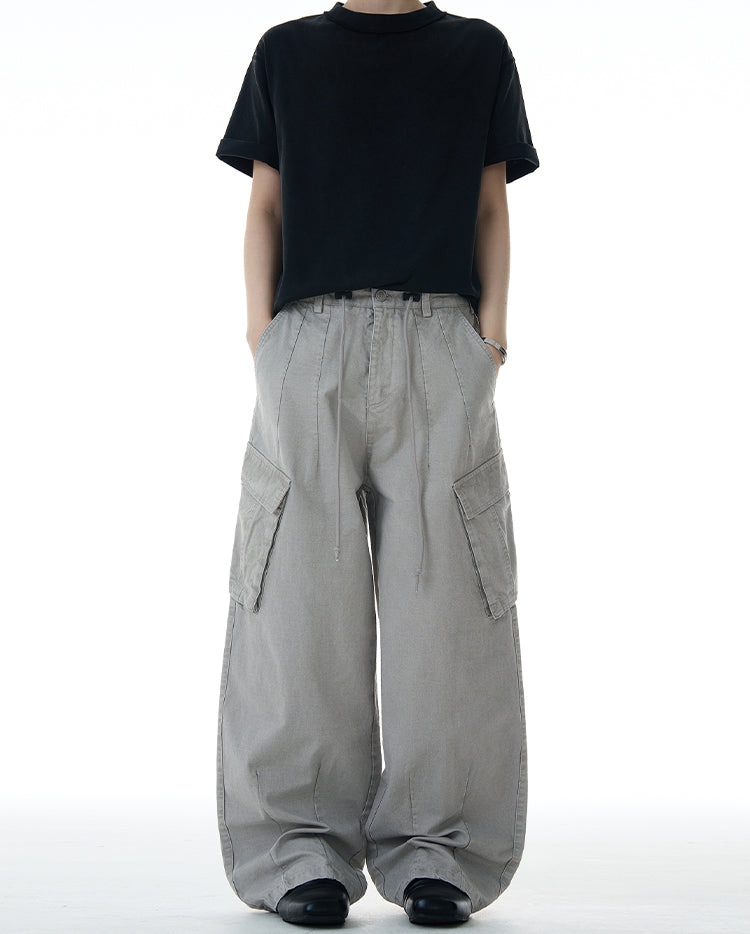 MADWITCH MULTI-POCKET CARGO PANTS #CK6616