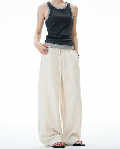 MADWITCH MINIMALIST WIDE LEG PANTS #DS2512