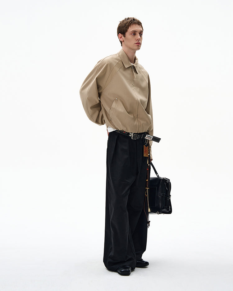 MADWITCH UNISEX CROPPED UTILITY JACKET #M1002