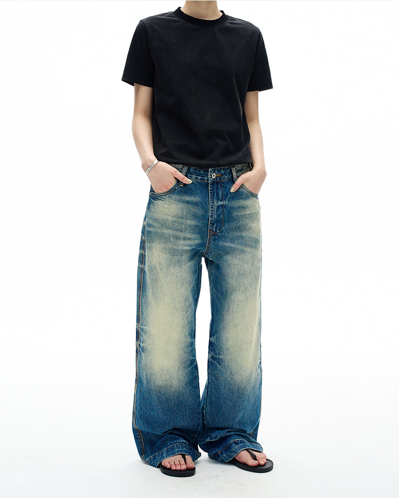 MADWITCH GRUNGE STRAIGHT DENIM #GPC5519
