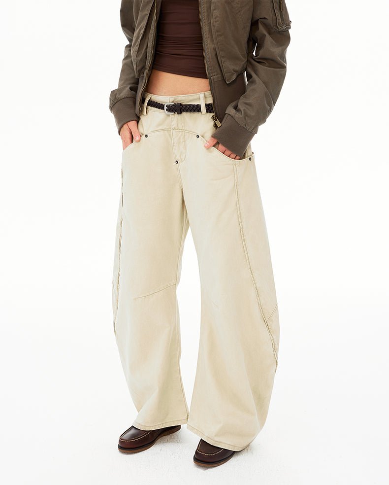 MADWIT RELAXED UTILITY PANTS CK3617 - MadWitch Store
