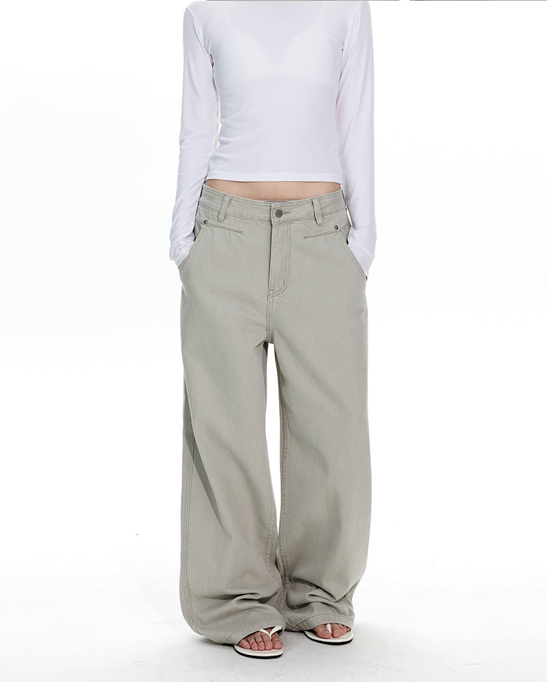 MADWITCH DECONSTRUCTED RELAXED FIT JEANS #CK3599