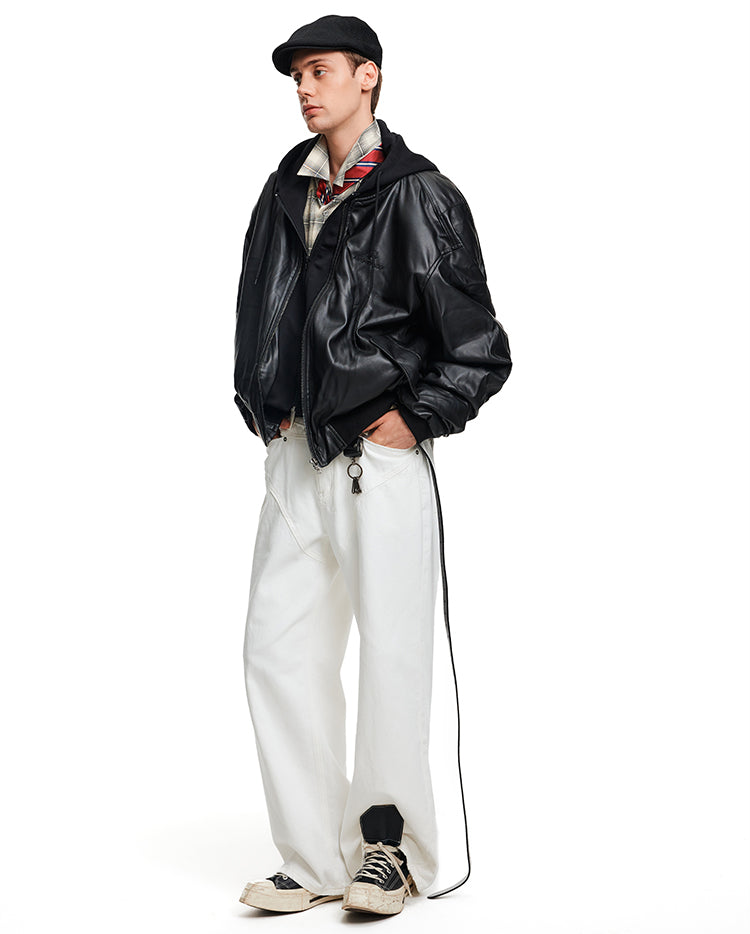 MADWITCH FAUX HOOD LEATHER #AW6883