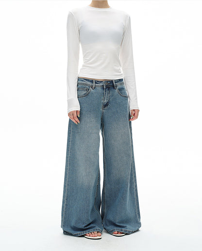 MADWITCH FLARE WASH DENIM #GP5527N