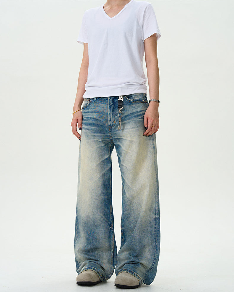 MADWITCH CASUAL STRAIGHT LEG JEANS #FX039