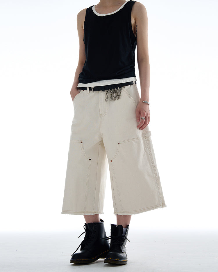 MADWITCH LUMBERJACK STYLE WORKWEAR DENIM JEANS #CK3500D